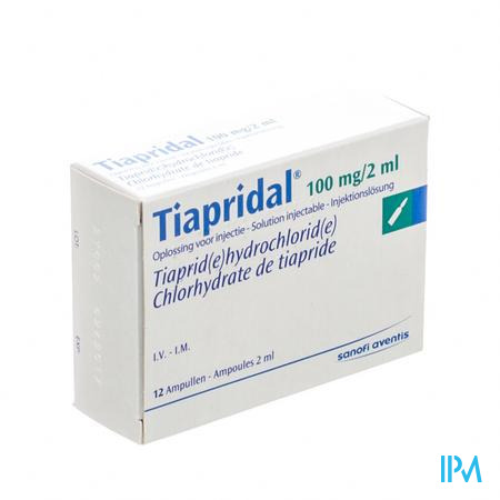 Tiapridal Inj 12 Amp