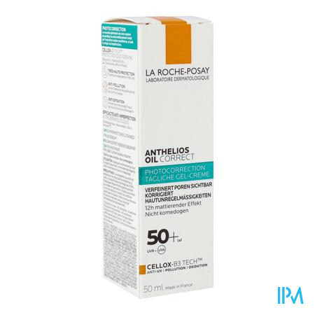 Lrp Anthelios Oil Correct Spf50 50ml