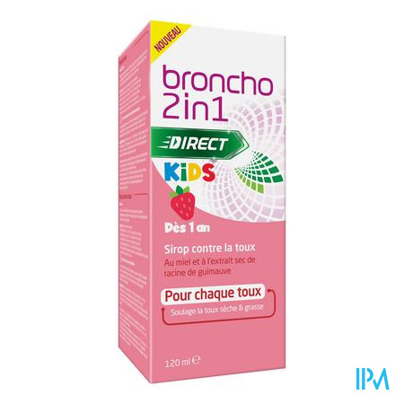 Broncho 2in1 Kids Cough Syrup 120ml
