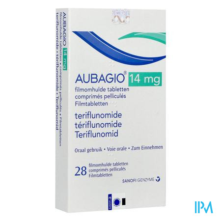 Aubagio 14mg Filmomh Tabl 28 X 14mg