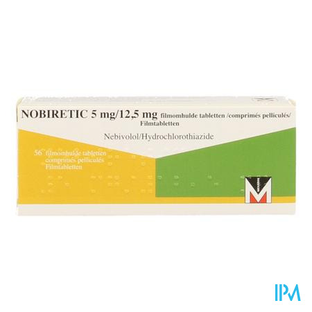 Nobiretic 5mg/12,5mg Comp 56