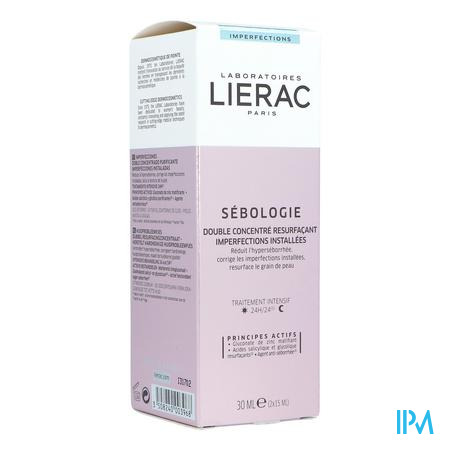 Lierac Sebologie Double Conc. Resurfac. Fl 2x15ml