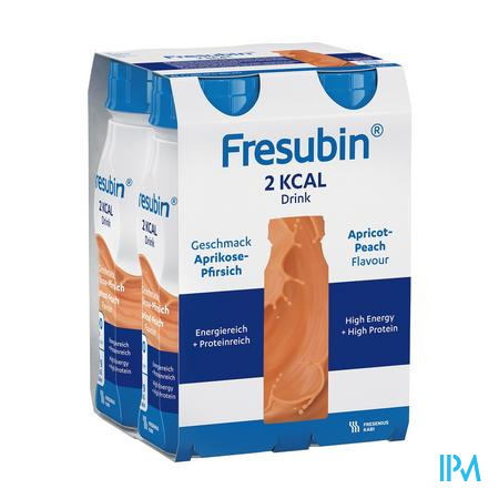 Fresubin 2 Kcal Drink 200ml Pêcheabricot/abrikoosperzik