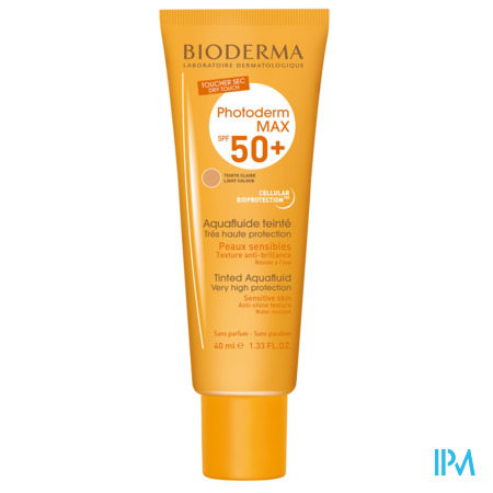 Bioderma Photoderm Max Aquafluide Spf50+ Clair40ml