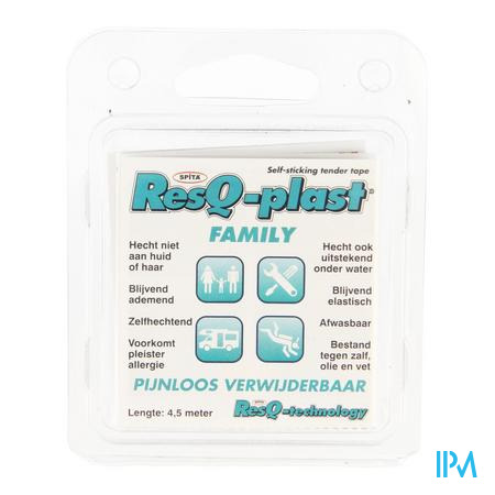 Resq-plast Family 4,5mx25mm Blauw 1