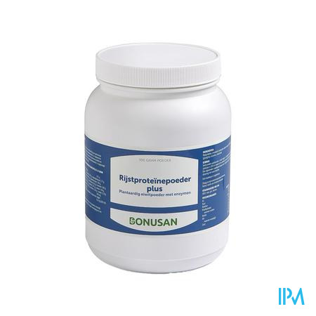 Rijstproteine Pdr Plus 500g Bonusan