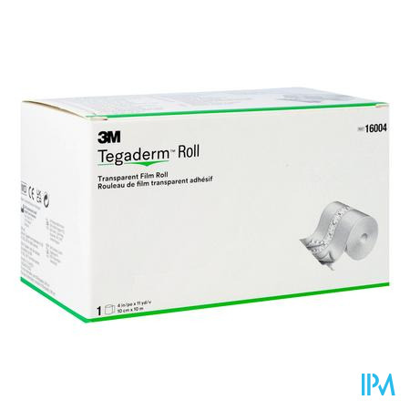 Tegaderm Roll 3m Film Transp. 10cmx10m 1 16004