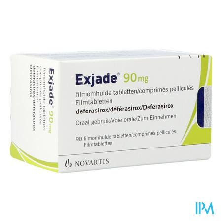 Exjade 90mg Filmomh Tabl 90 X 90mg