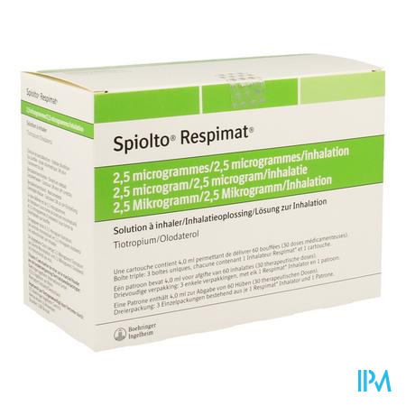 Spiolto Respimat 2,5/2,5 Opl Inh.patr.1x60d+1inhal