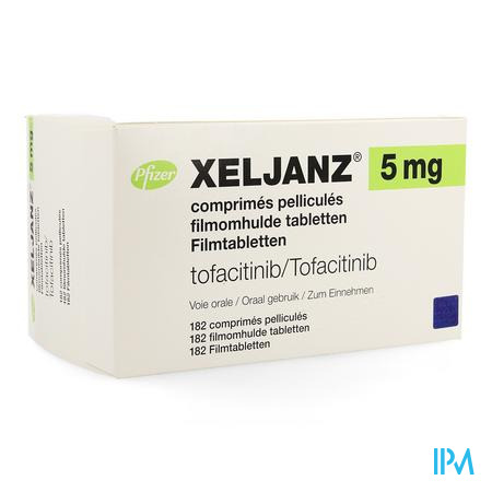 Xeljanz 5mg Filmomh Tabl 182 X 5mg Blister