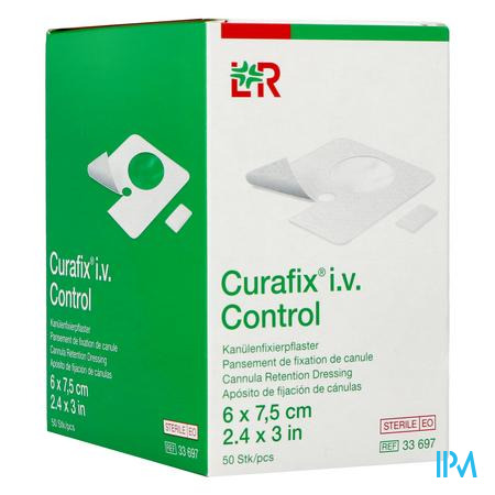 Curafix I.v. Control 6x7,5cm 50