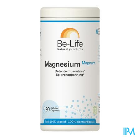 Magnesium Magnum Minerals Be Life Nf Gel 90
