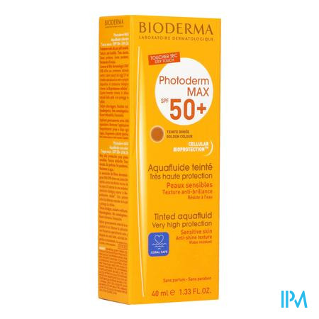 Bioderma Photoderm Max Aquafluide Spf50+ Dore 40ml