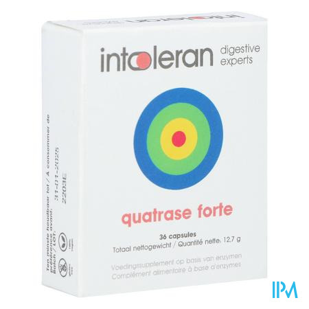 Intoleran Quatrase Forte Caps 36