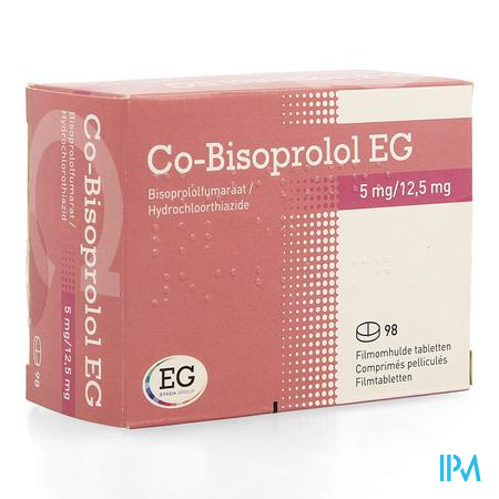 Co Bisoprolol EG 5,0Mg/12,50Mg Comp 98