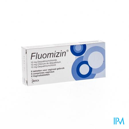 Fluomizin 10mg Comp Vaginaal 6 X 10mg
