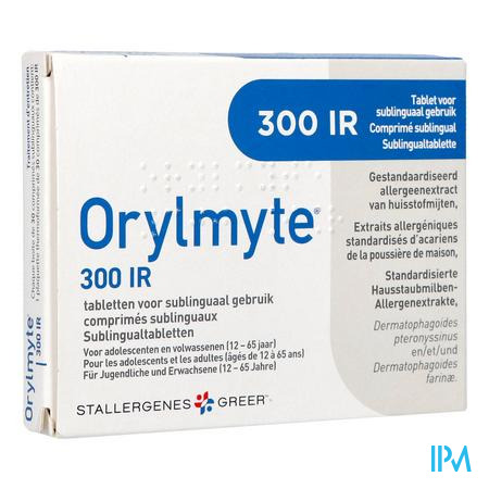 Orylmyte 300ir Comp Sublinguaal 30