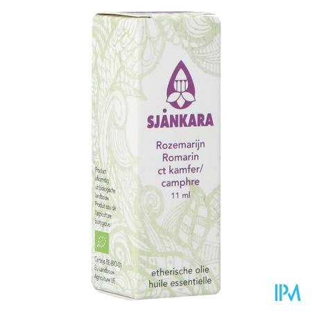 Sjankara Rozemarijn Ct Kamfer Ess. Olie Bio 11ml