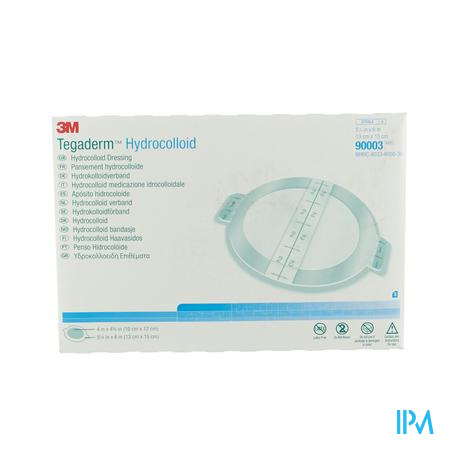 Tegaderm Hydrocol.oval Ster 130mmx150mm 5 90003