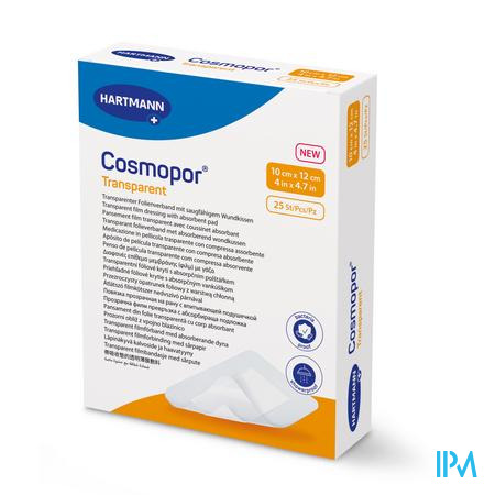 Cosmopor Transparent 10x12cm 25