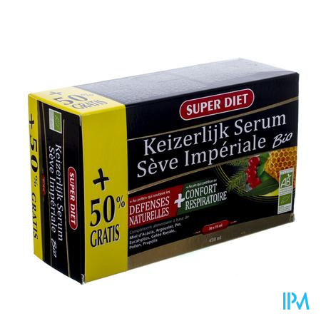 Superdiet Keizerlijk Serum Bio Amp 30x15ml