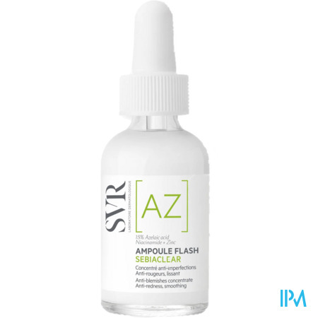 Svr Sebiaclear Flash Az Amp 30ml