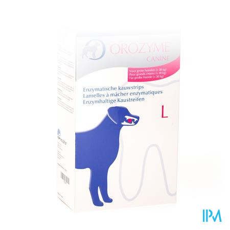 Orozyme Canine l Lamelle Enzym.chien >30kg 141g