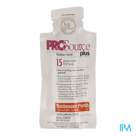 Prosource Plus Myrtille 15g Protein Sach 1x30ml