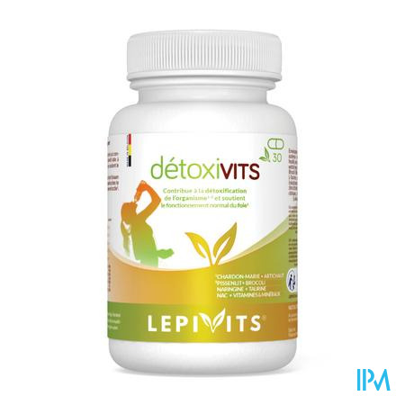 Lepivits Detoxivits Pot Caps 30