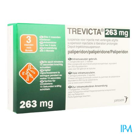 Trevicta 263mg Verl.afgifte Voorgev.spuit 1+2 Nld