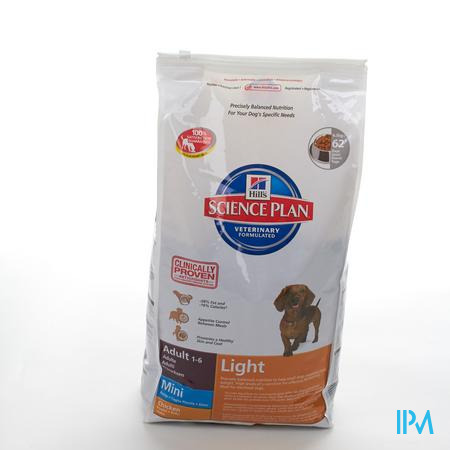 Hills Sc.plan Canine Adult Light Mini 6,5kg 1699r