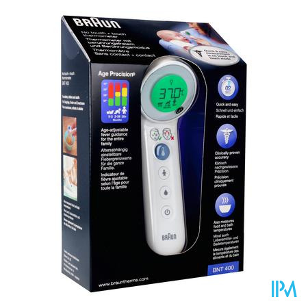 Braun Thermometer Z/contact+contact Age Precis.wit