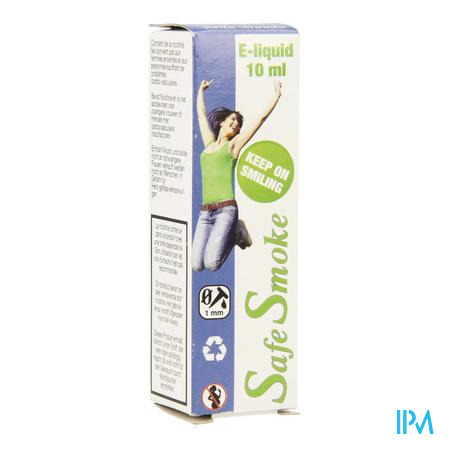 Safe Smoke E-liquid 12mg/ml Nicotine Mint 10ml