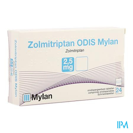 Zolmitriptan Odis Viatris 2,5mg Orodisp.tabl 24