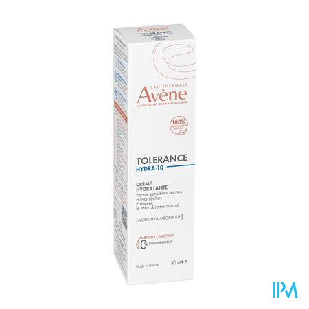 Avene Tolerance Hydra 10 Creme Hydratante 40ml