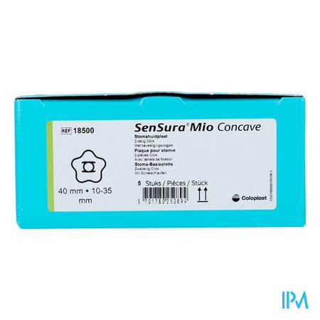 Sensura Mio Concave 2d Plaat Uitknipb. 10-35mm 5