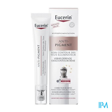 Eucerin A/pigment Soin Contour Yeux Illumin. 15ml