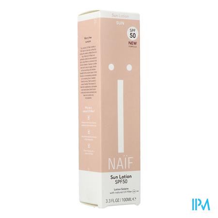 Naif Grown Ups Sun Body Ip50 Lotion Tube 100ml