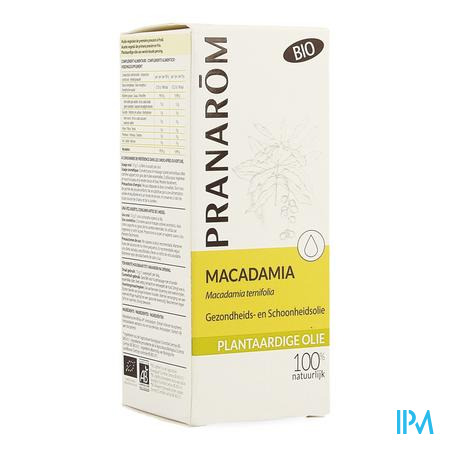 Macadamia Bio Hle Veg. 50ml Pranarom
