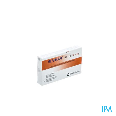 Sevikar 40mg/10mg Filmomh Tabl 28