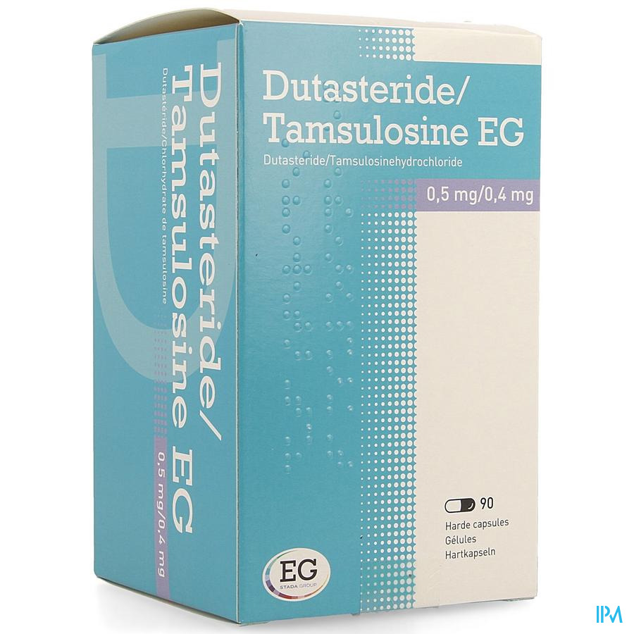 Dutasteride Tamsulosine EG 0,5Mg/0,4Mg Caps  90