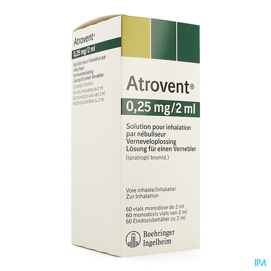 Atrovent Monodose 0,25mg/2ml Vials 60