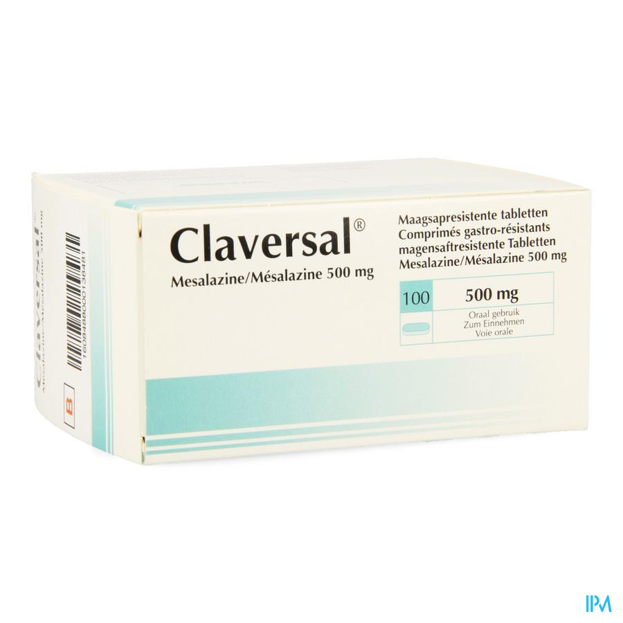 Claversal Comp 100 X 500mg