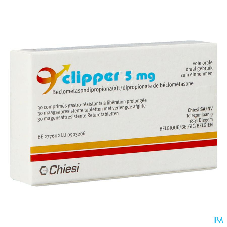 Clipper Tabl Verlengde Werking 30 X 5mg