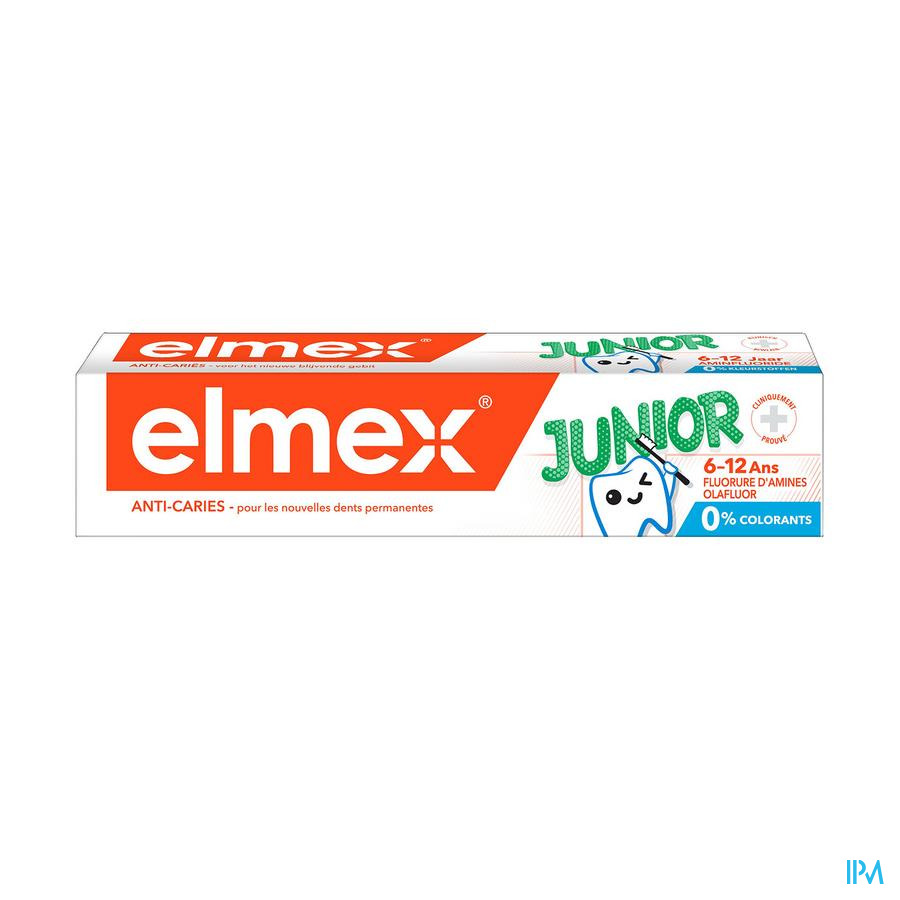 ELMEX® JUNIOR TANDPASTA TUBE 75ML