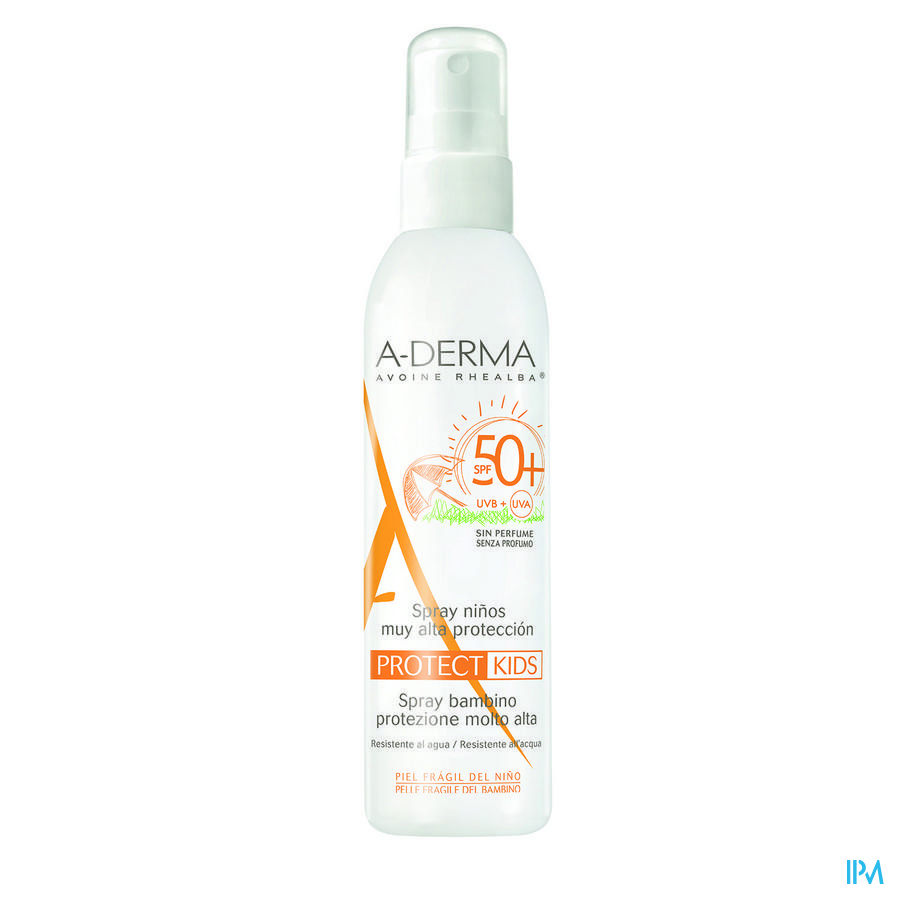 Aderma Protect Spray Kind Spf50+ 200ml