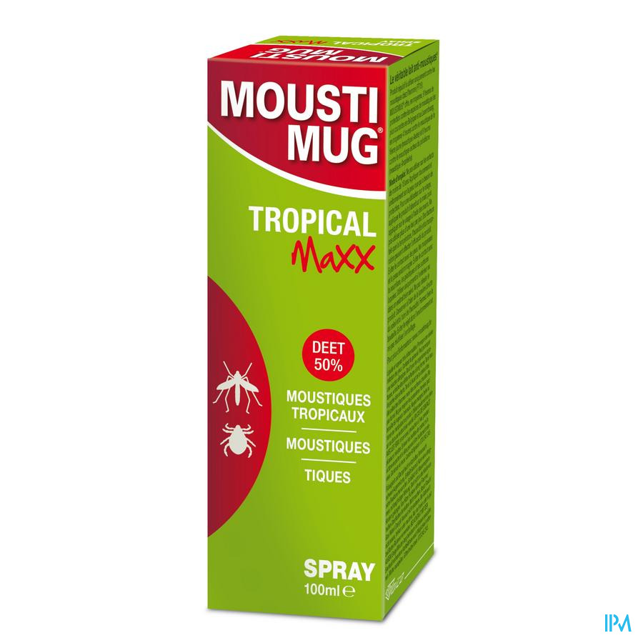 Moustimug Tropical Maxx 50% Deet Spr 100ml
