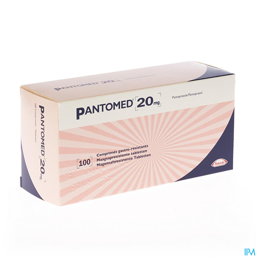 Pantomed 20mg Tabl 100