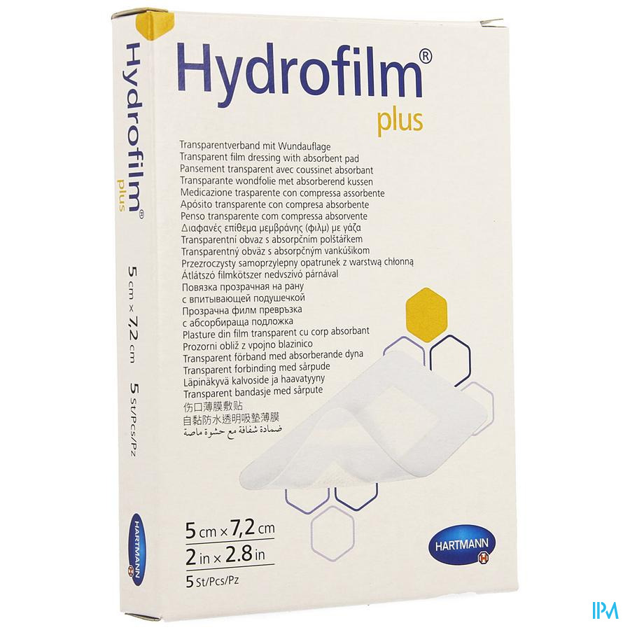 Hydrofilm Plus 5x7,2cm 5 P/s