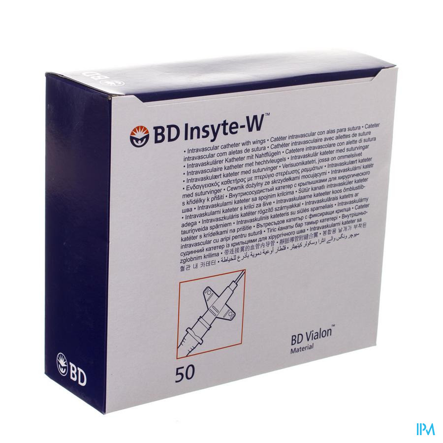 Bd Insyte-w Cath.iv 16g 2 1,7x45mm Grijs 50 381357